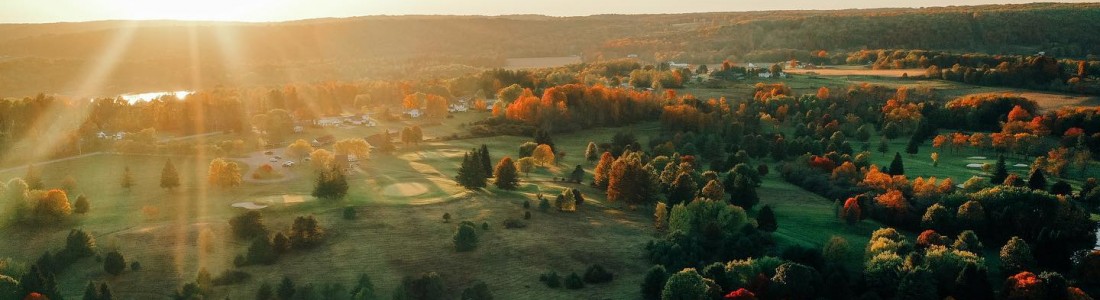Corry Golf Course Aerial donnierosie