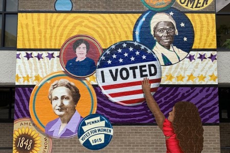 Womens Suffrage Mural
