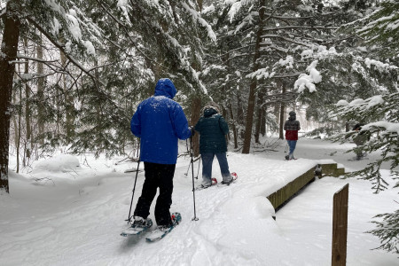 snowshoeing asbury woods credit Heather Cass resize for web