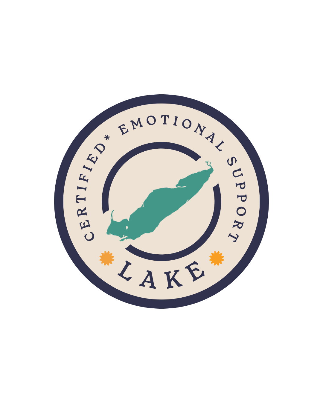 Emotional Support Lake Seal