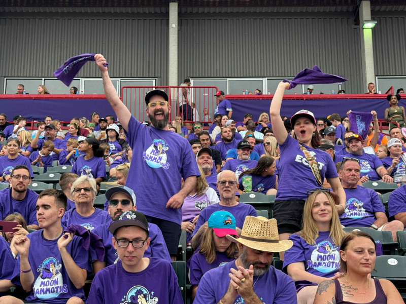 Erie SeaWolves vs. Chesapeake Baysox: Erie Moon Mammoths Night