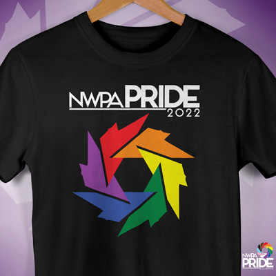 NWPA Pride t shirt