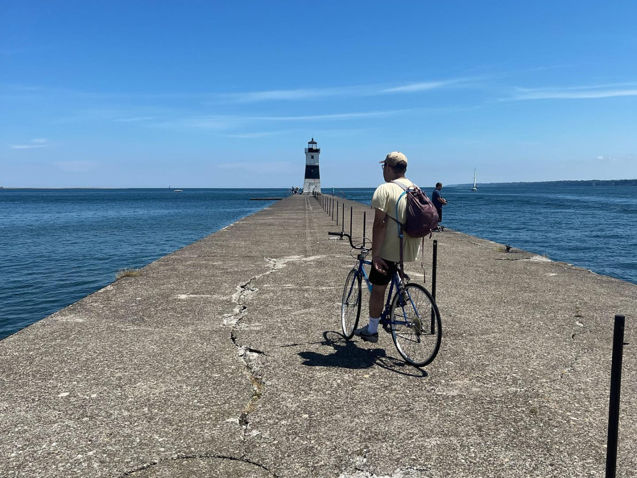 bike at lighthouse quid dicis