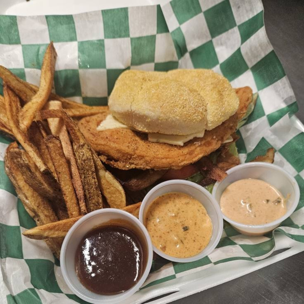 triple ds sandwich fries