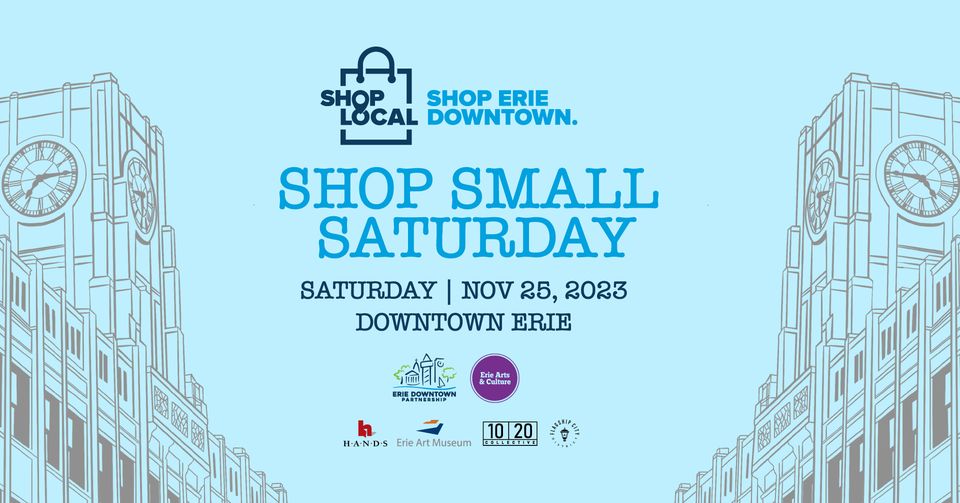 Shop Small Saturday in Downtown Erie