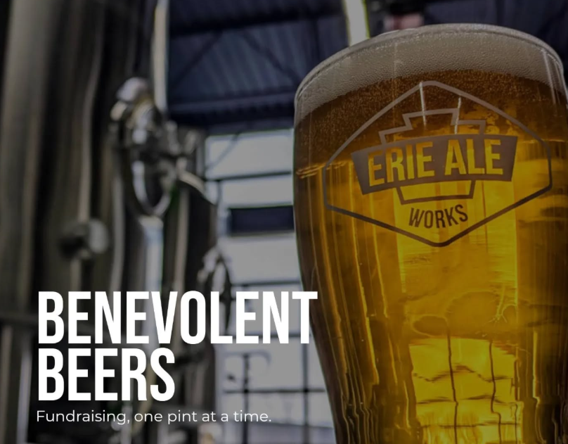 Benevolent Beers Fundraiser: Erie Clayspace at Erie Ale Works