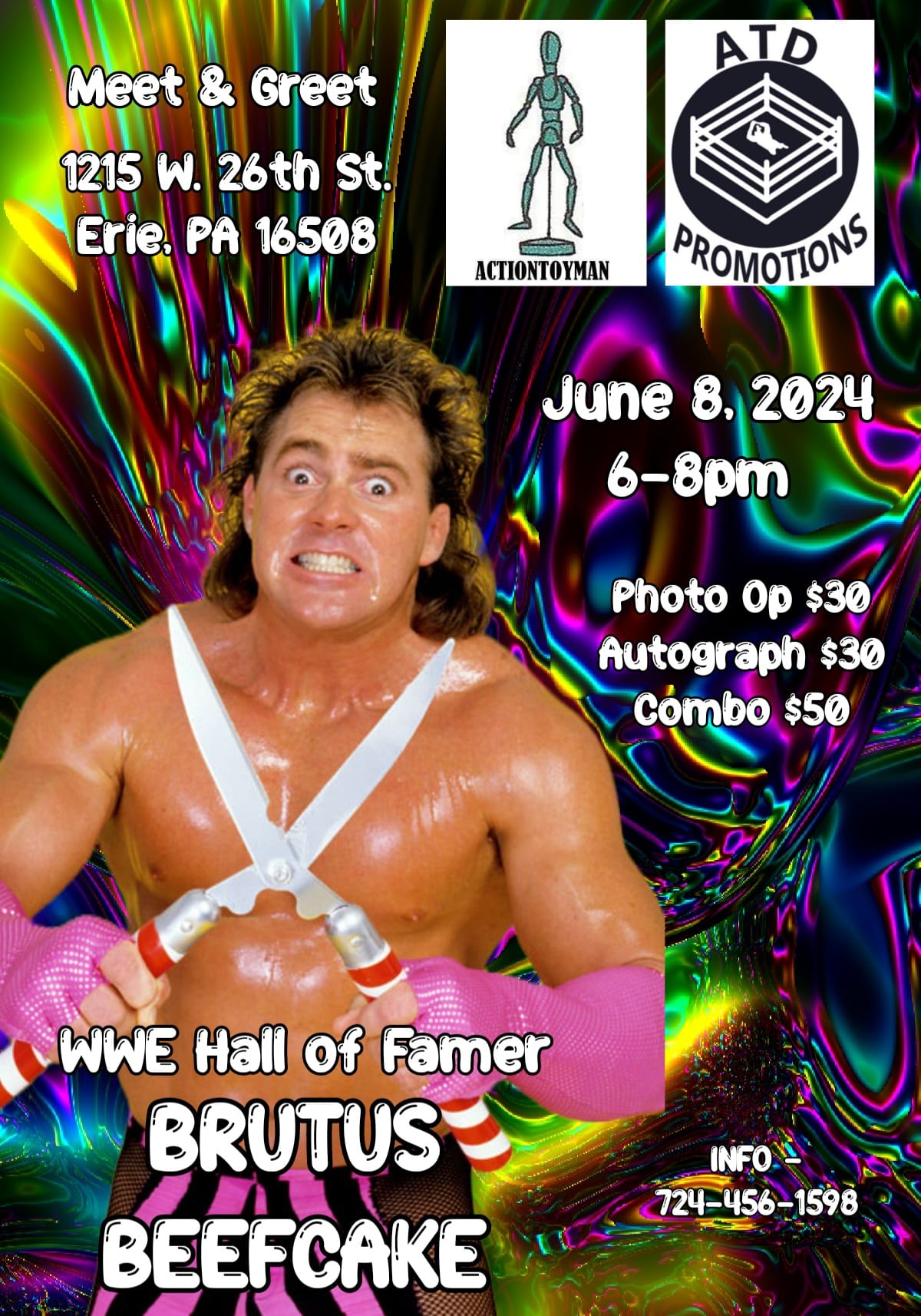 WWE Hall of Famer Meet and Greet at ActionToyMan