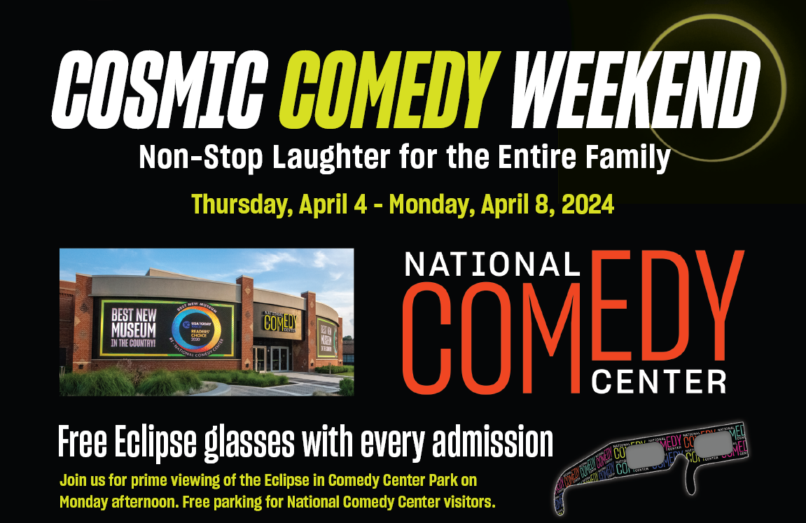 Cosmic Comedy Weekend at the National Comedy Center