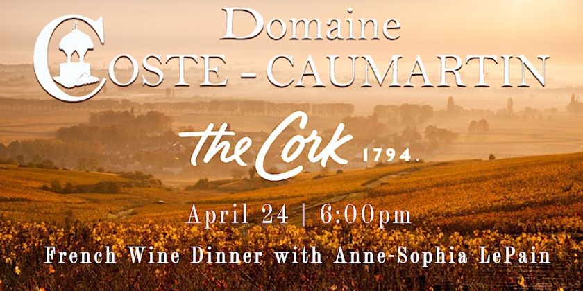 French Wine Maker Dinner at The Cork