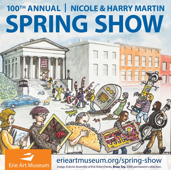 The Nicole & Harry Martin Spring Show at the Erie Art Museum