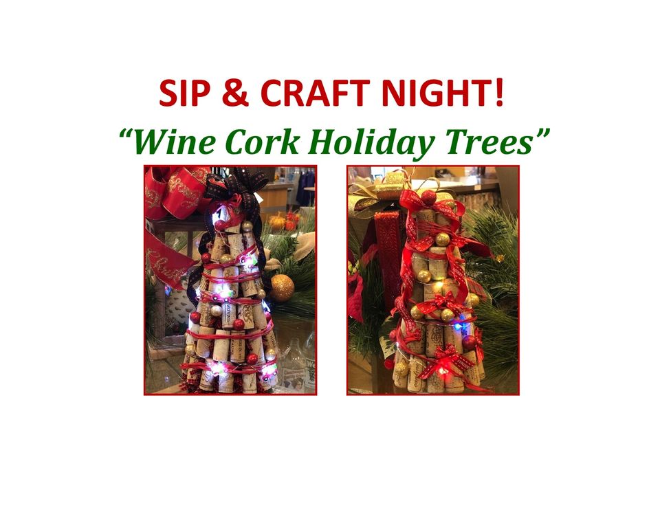 Sip and Craft Night at the Grape Discovery Center