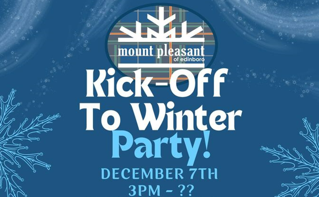 Mount Pleasant Winter Kickoff Party