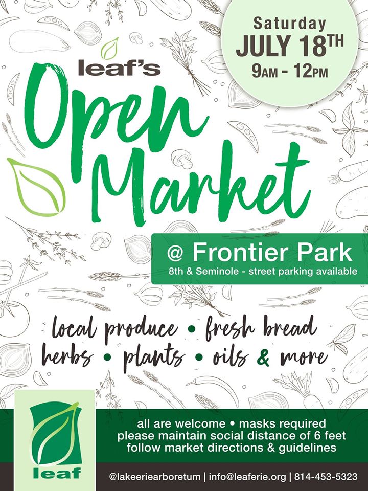 LEAF's Open Market at Frontier Park