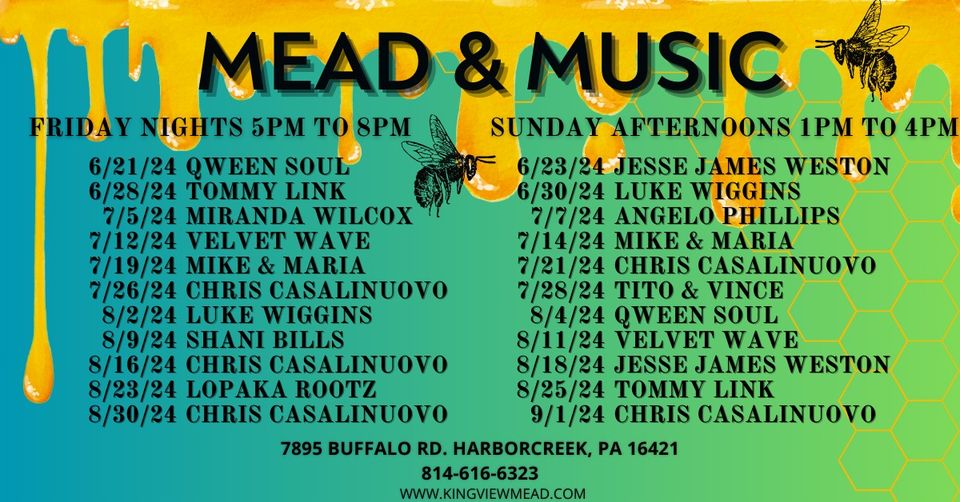 KingView Mead presents: Mead & Music