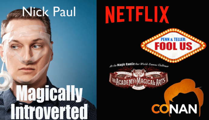 Kellar's Magic & Comedy Club presents Nick Paul: Comedy Magician & Author