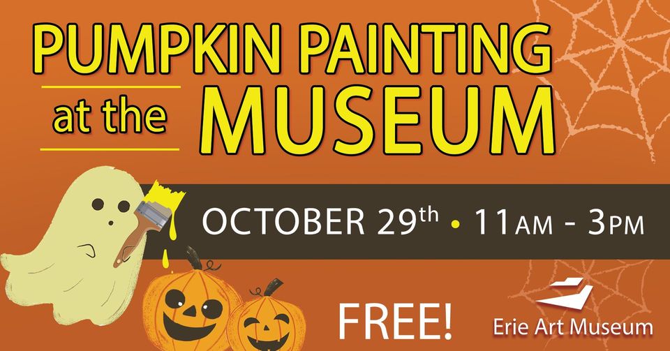 Pumpkin Painting at the Art Museum