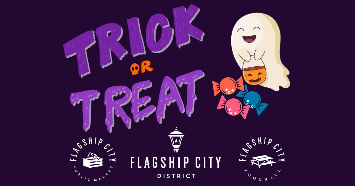 Trick-or-Treating at the Flagship City District