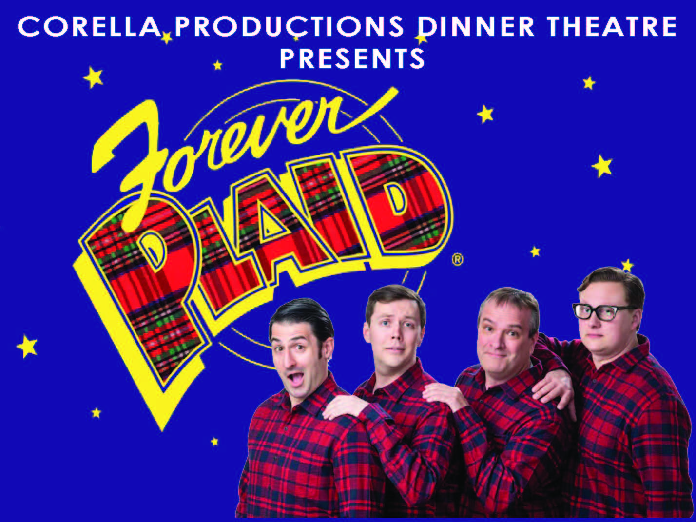 Corella Productions Presents Forever Plaid - A Dinner Theatre