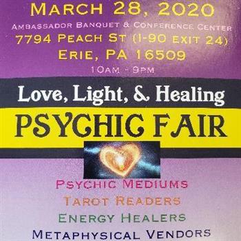 4th Annual Love, Light & Healing Psychic Fair