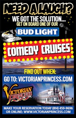 Comedy cruise flyer