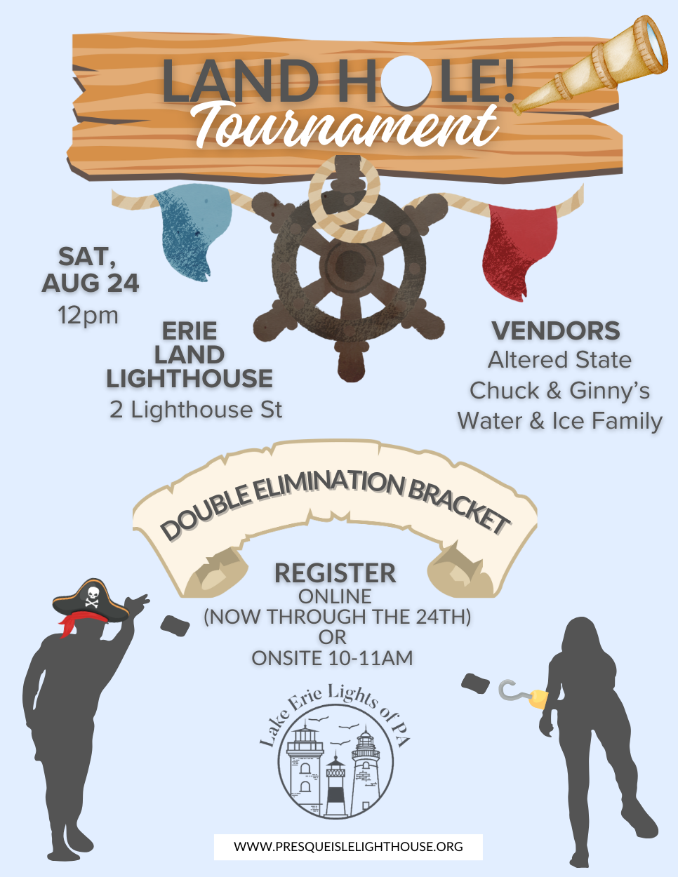 Land Hole! Cornhole Tournament