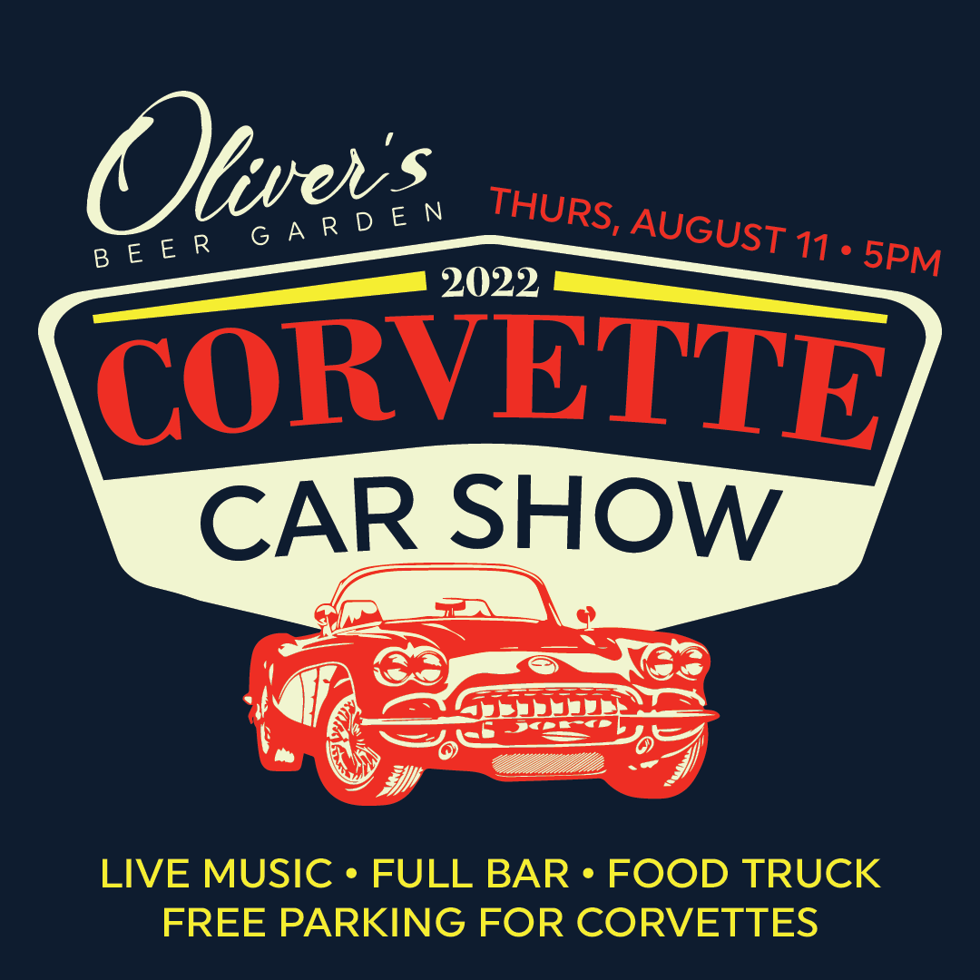 Corvette Show at Oliver's Beer Garden 