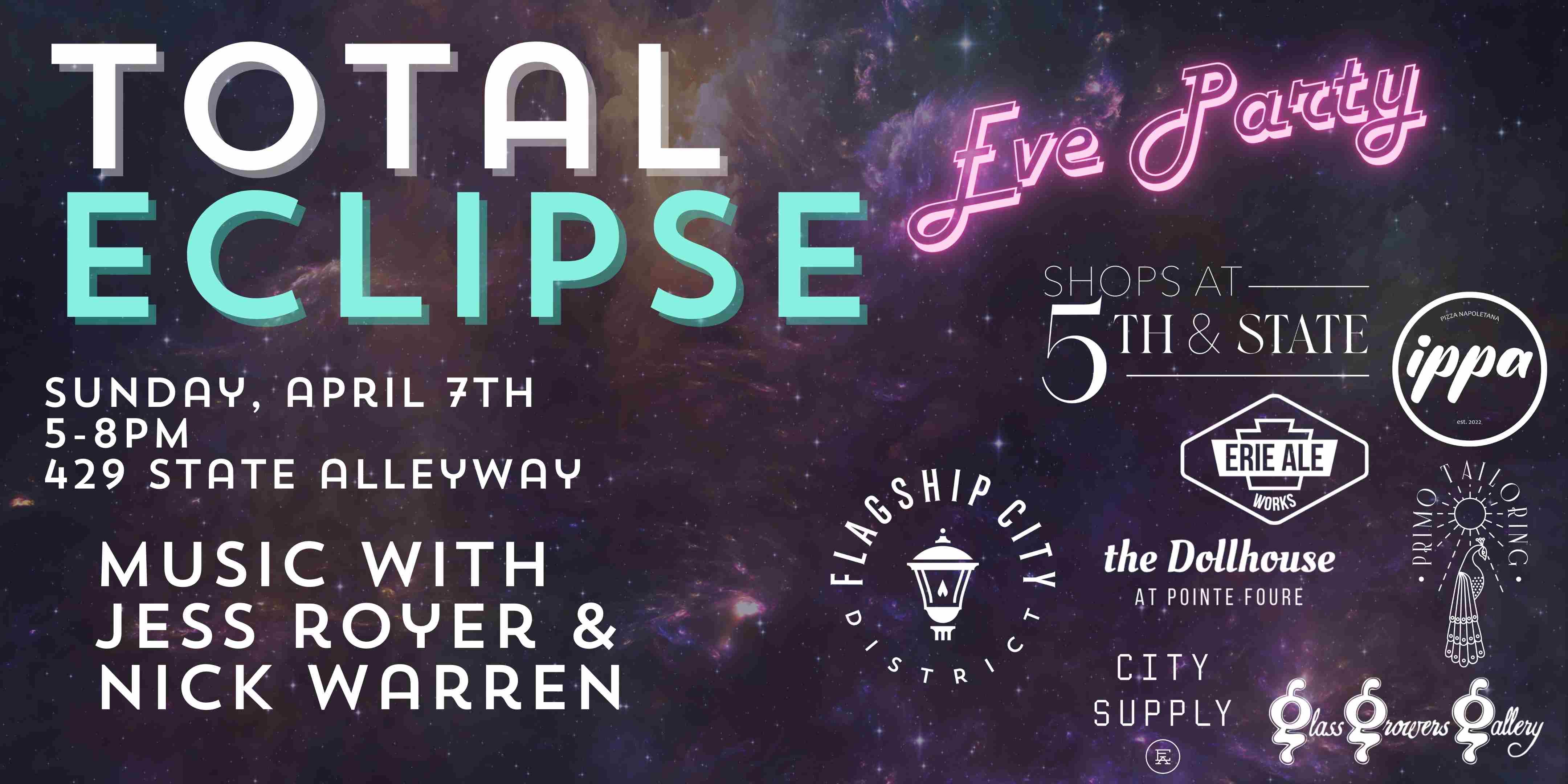 TOTAL ECLIPSE EVE PARTY