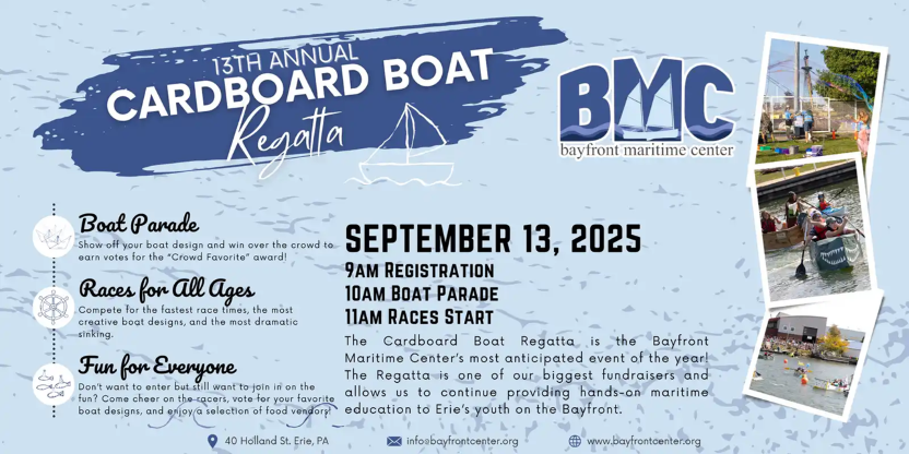 13th Annual Cardboard Boat Regatta