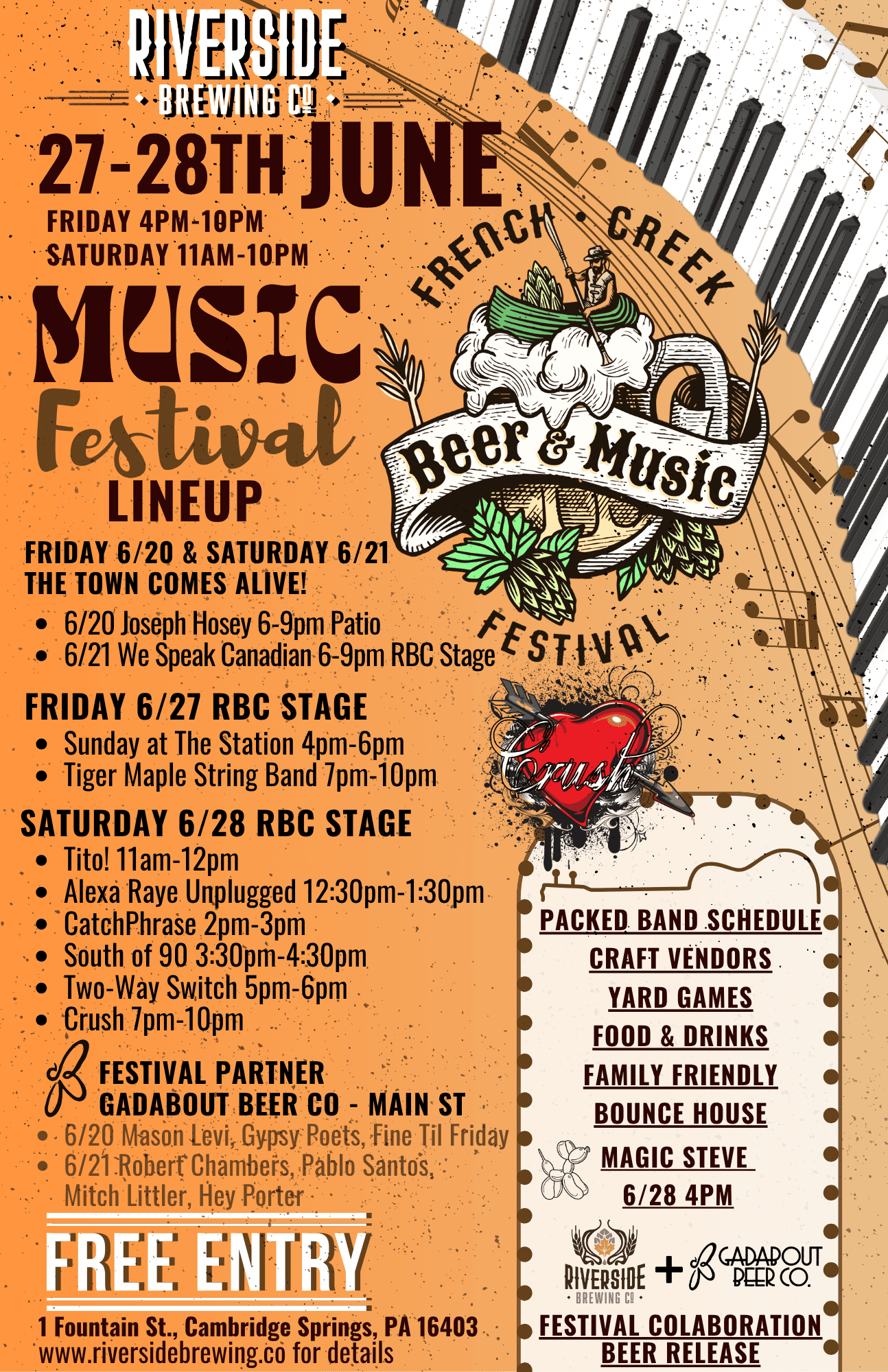 French Creek Beer and Music Festival