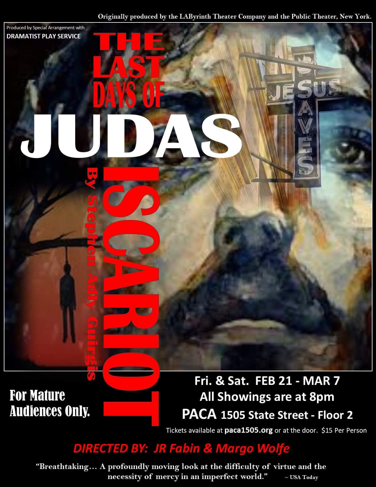The Last Days of Judas Iscariot by Stephen Adly Guirgis