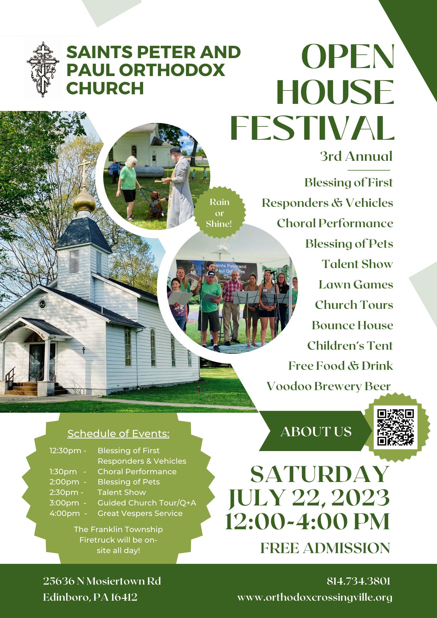 3rd Annual Open House Festival