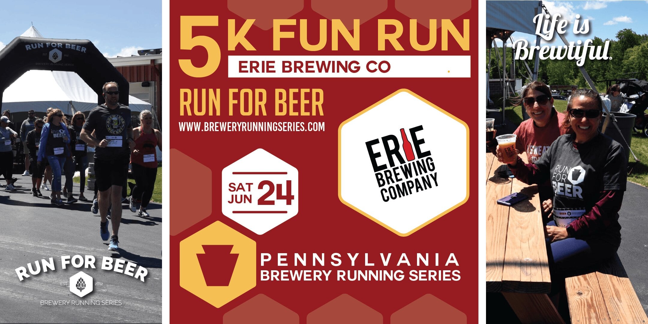 5k Beer Run x Erie Brewing Co.