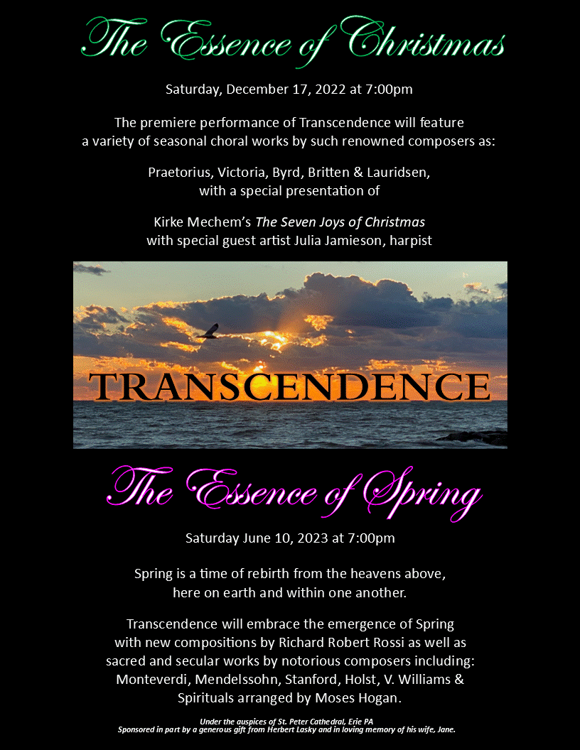 The Essence of Spring with Transcendence, Professional Choral Ensemble