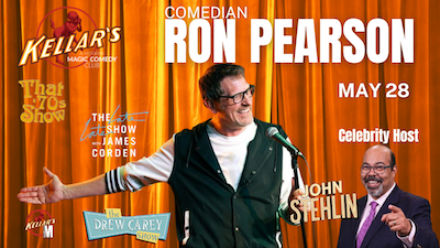 Comedian Ron Pearson at Kellar's!