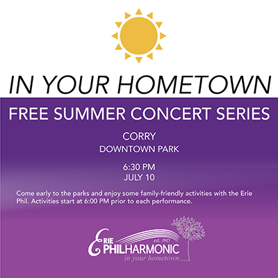 Erie Philharmonic: In Your Hometown Concert Series- Corry