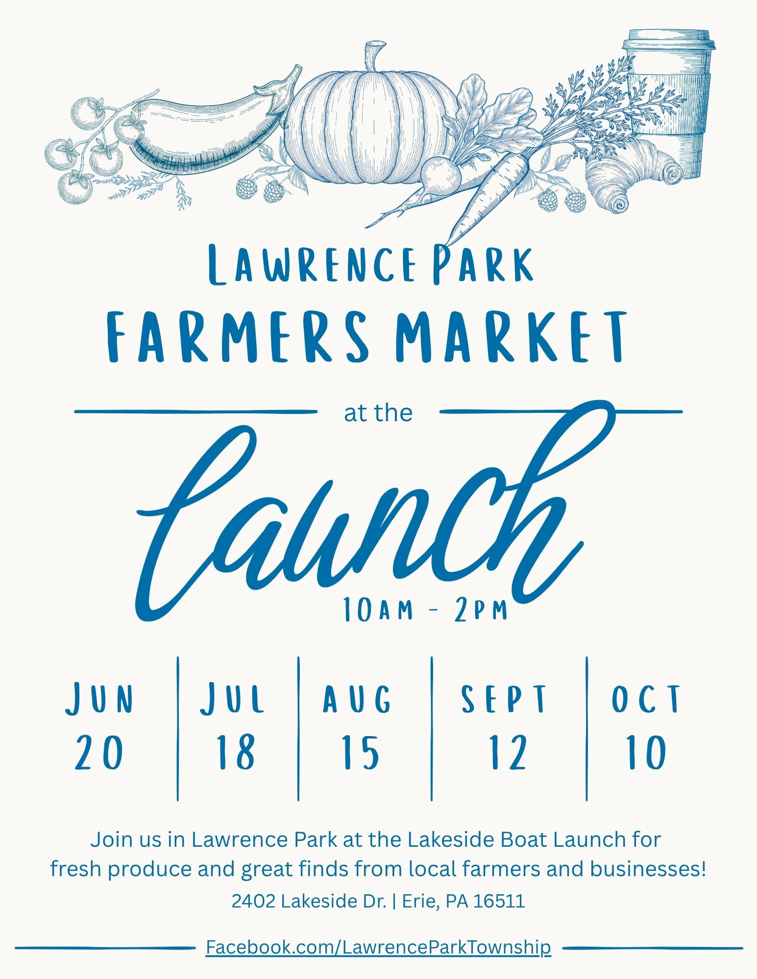 Lawrence Park Farmers Market at the Launch