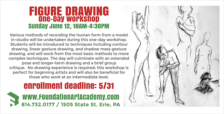 Figure Drawing Workshop @ Foundation Art Academy